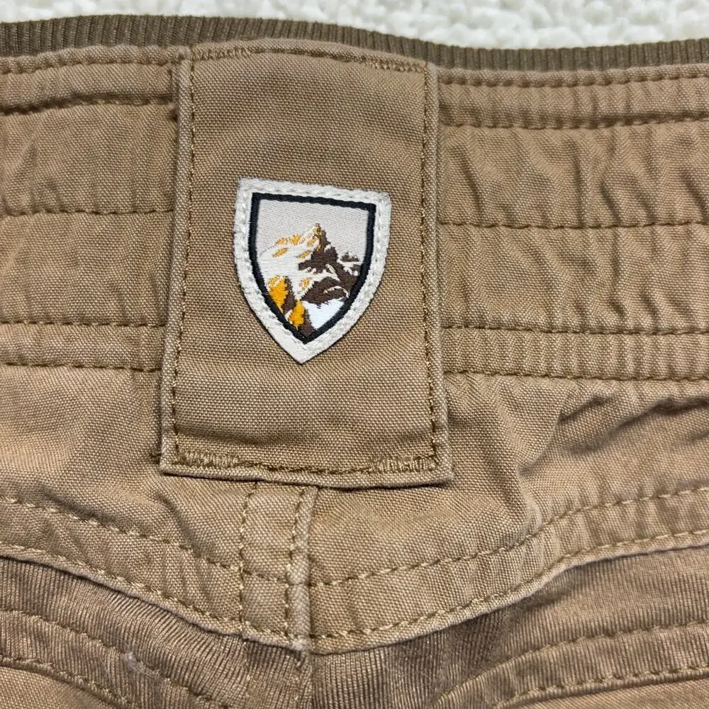 Kuhl Legendary Pants Mens 28x30 Brown Cargo Exoskeleton Hiking Outdoor Gorpcore